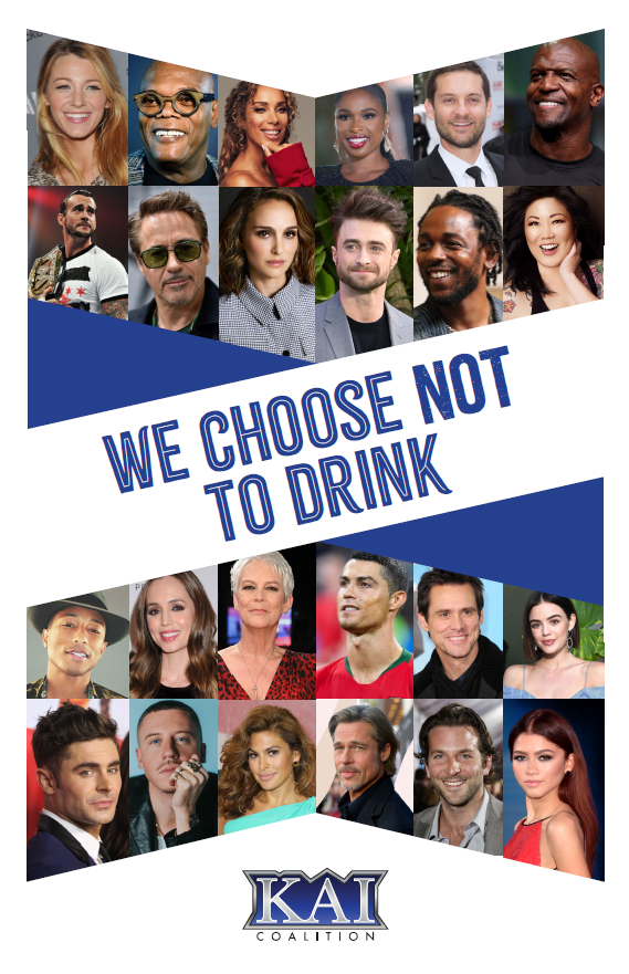 we choose not to drink